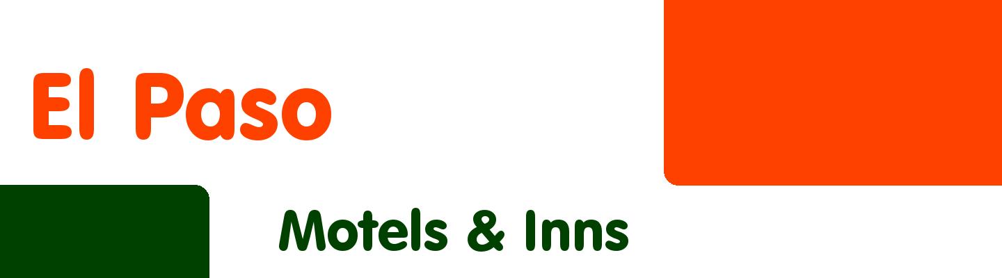 Best motels & inns in El Paso - Rating & Reviews